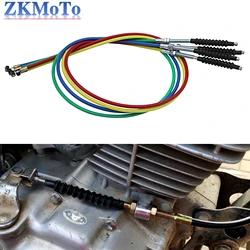 Motorcycle 1070mm Five colors Clutch Cable For 50cc 70cc 90cc 110cc 125cc 150cc 200cc 250cc Dirt Pit Bike ATV Motorcycle Parts