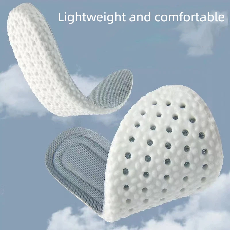 1 Paar Sport-Einlegesohlen für Schuhe, Memory-Schaum-Sohlenkissen, stoßdämpfend, atmungsaktiv, geruchshemmend, orthopädisches EVA-Softpad – Detail 7
