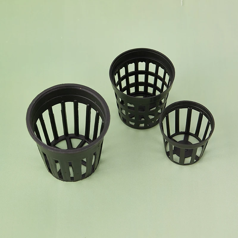 Aquarium Water Grass Growing Pots Sustainable Versatile Hydroponics Planting Cup Aquarium Flower Basket Water Grass Cup 10Pcs
