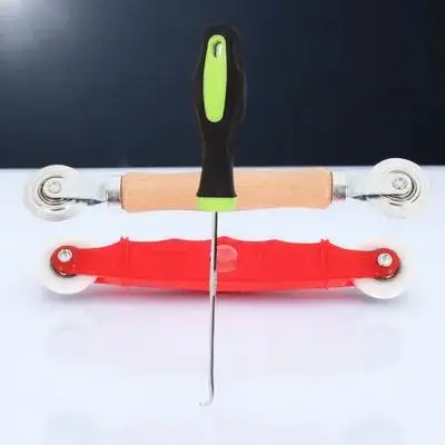 

1Set Screen Window Repair Kit Mesh Tool Rolling Spline Remover Hook Installation Accessories Window Screen Tool