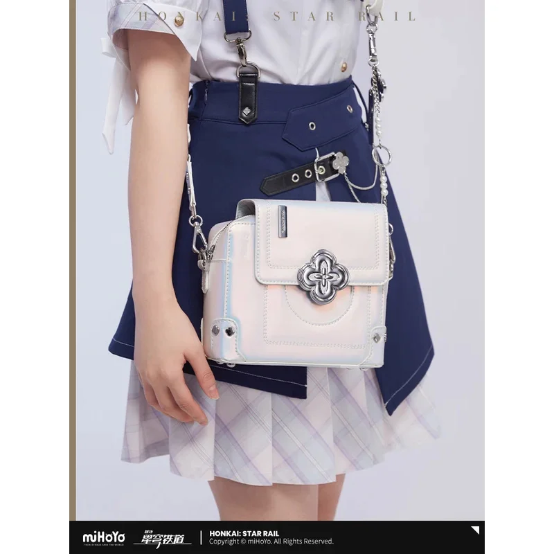 DY20MiHoYo 公式オリジナル Honkai: スターレール 3 月 7 日 PU バッグテーマ印象シリーズショルダーバッグ女性女の子 Gifts25