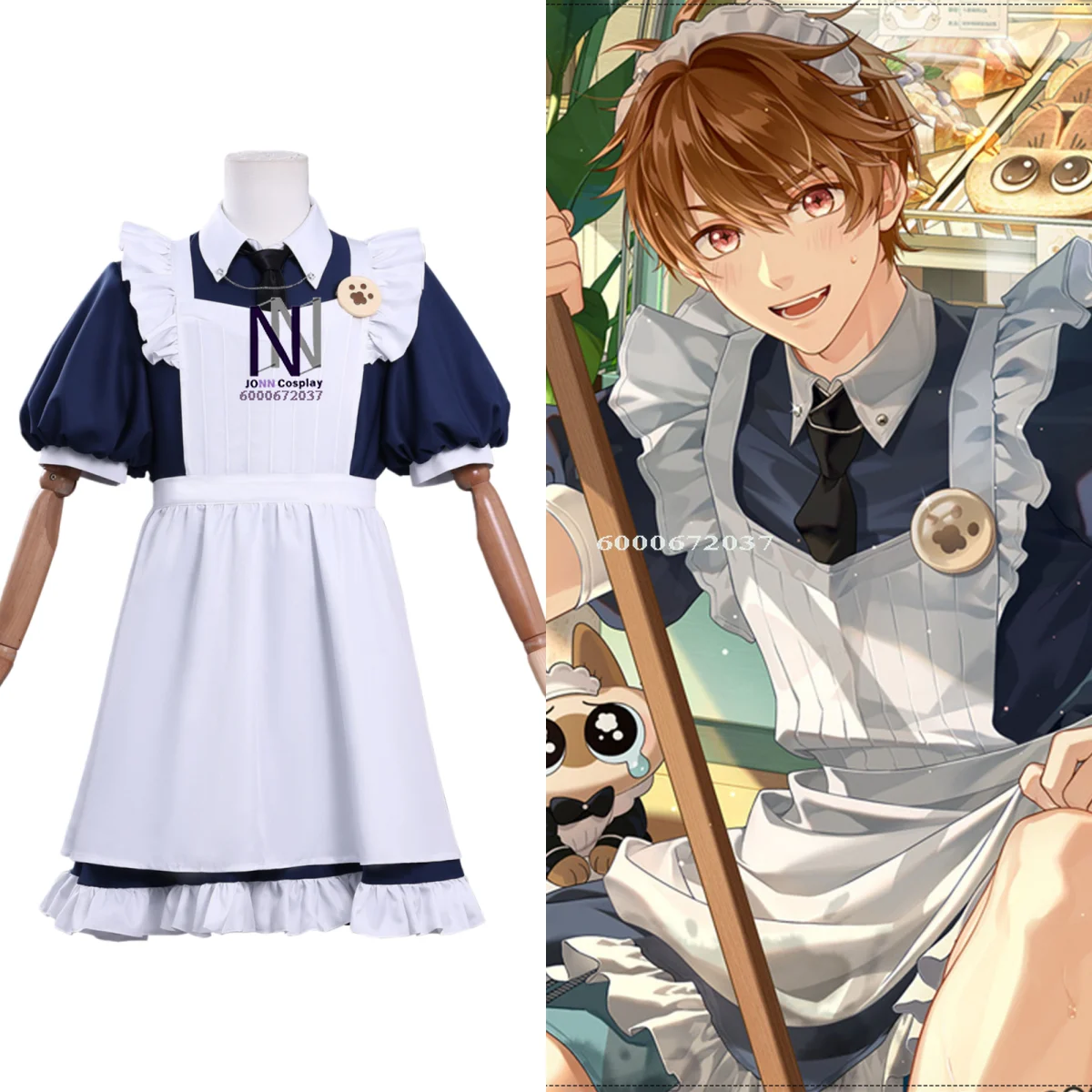 

Hot Game Tears of Themis Cosplay Costume Anime Luke Pearce Role Playing Fashion Butler's Uniform for Men Comic Con Party Suits