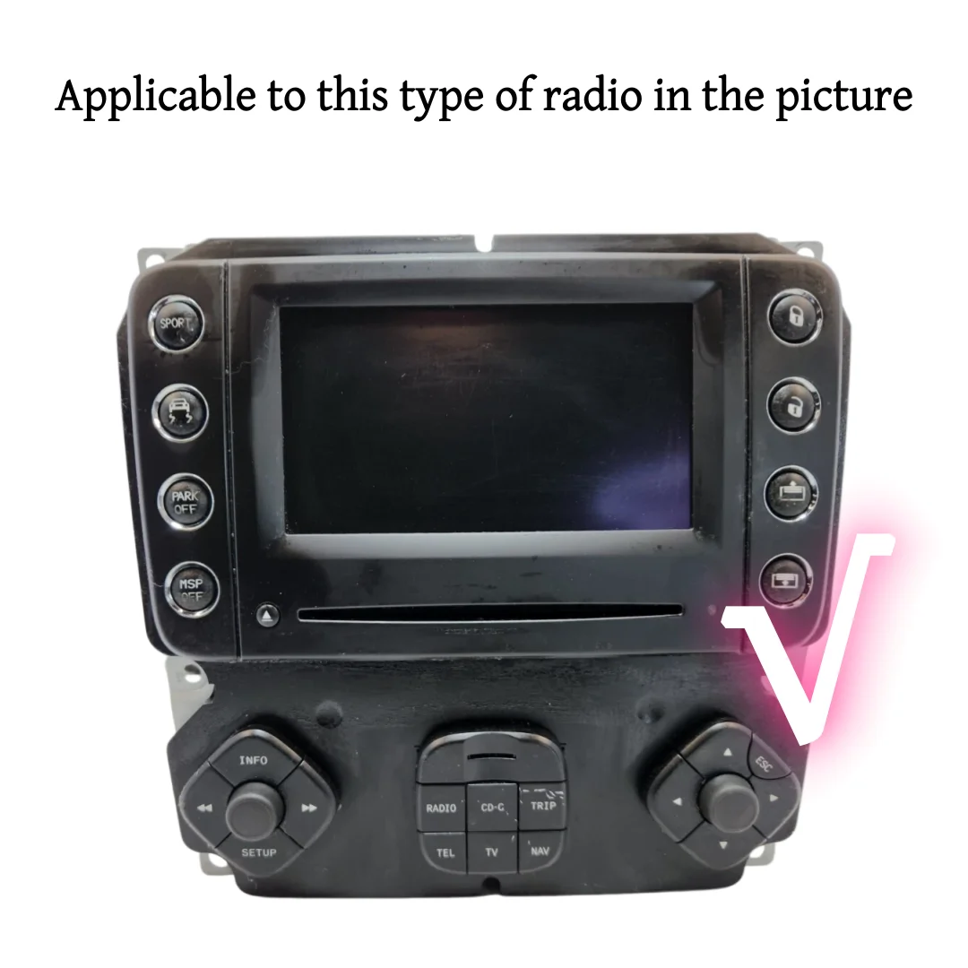 LCD Display for 2003-2013 Maserati Quattroporte M139 Navigation Radio Monitor