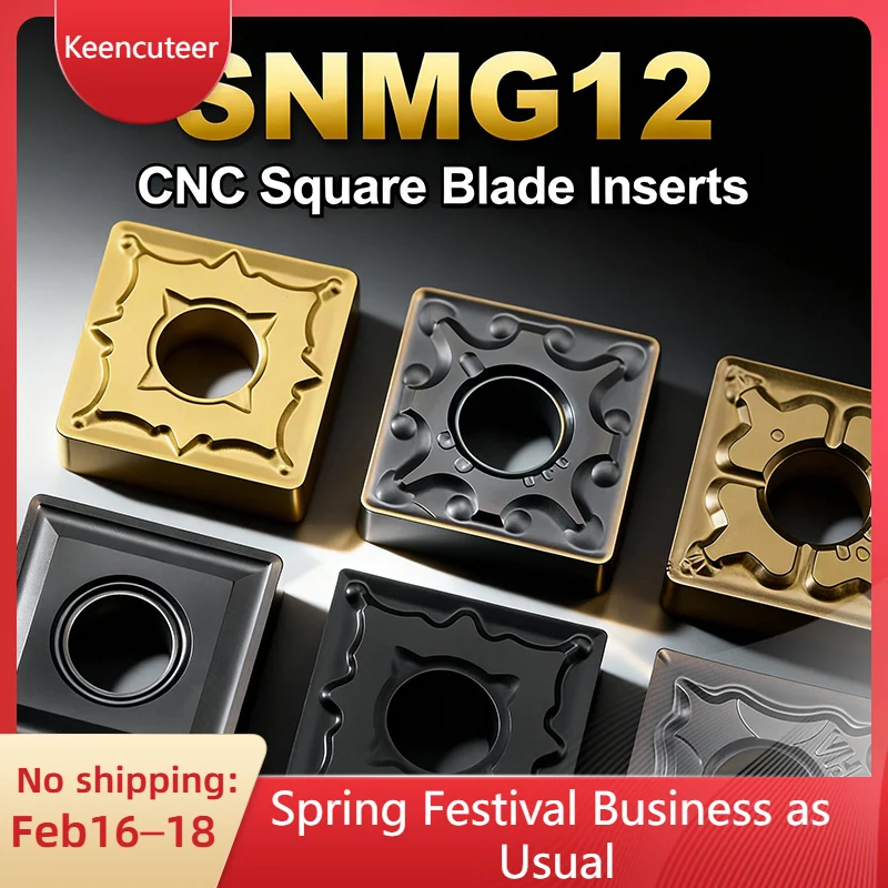 MSDNN용 카바이드 절삭날 SNMG120404/120408 실전 테스트 리뷰: CNC 외경 절삭에서의 성능과 내구성 분석