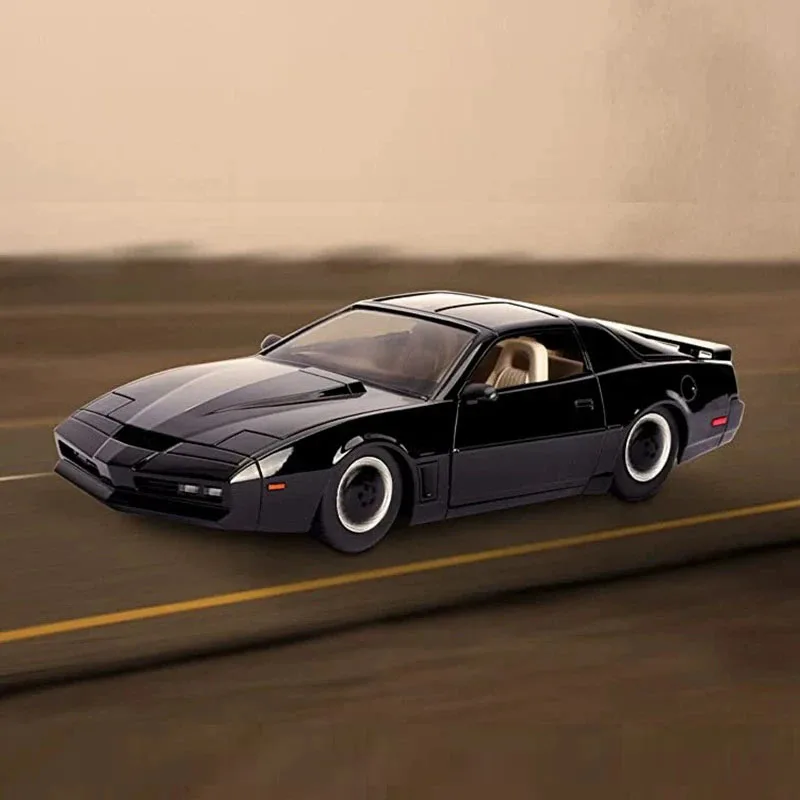Jada escala 1:24 Knight KITT/KARR Rider Pontiac Firebird modelo de coche deportivo colección estática decorado regalos de vacaciones Juguetes