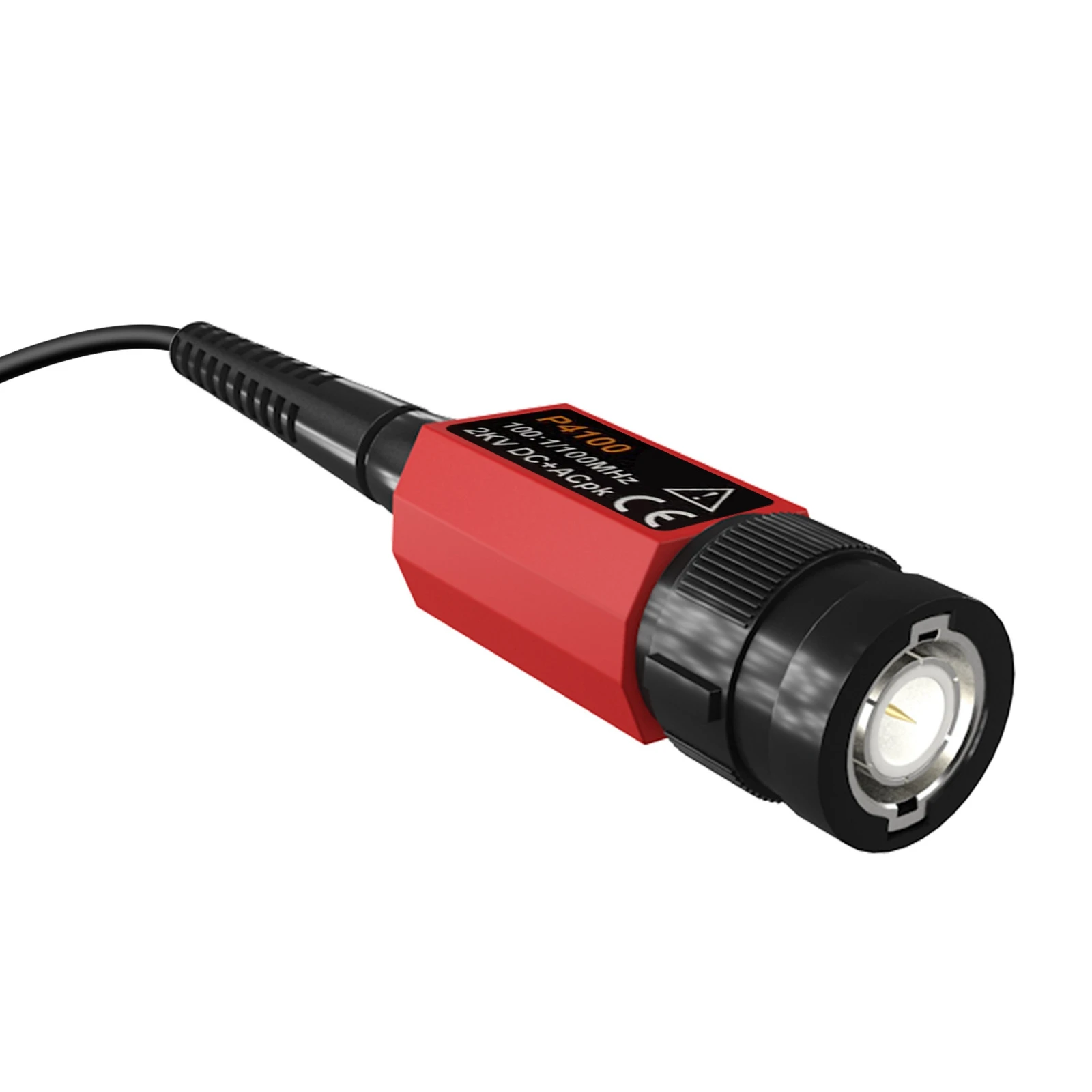 AY03-P4100 Зонд осциллографа 100:1 2 кВ Высокое напряжение 100 МГц Безопасный разъем BNC для регулируемого затухания осциллографа