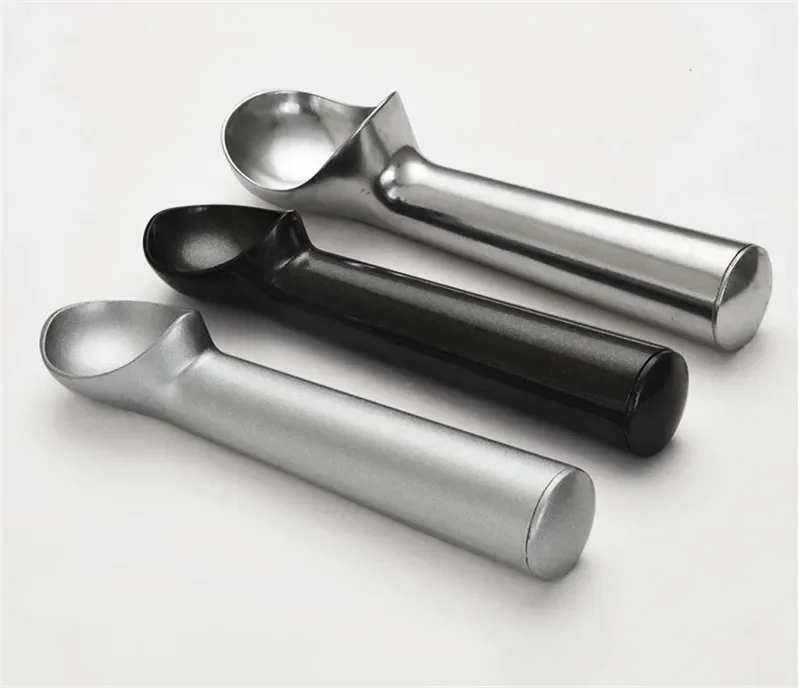 Spoon Portable Aluminum Alloy Non-stick Anti-feeze Ice Cream Baller Stainless Steel   Scoop Home Kitchen Tools