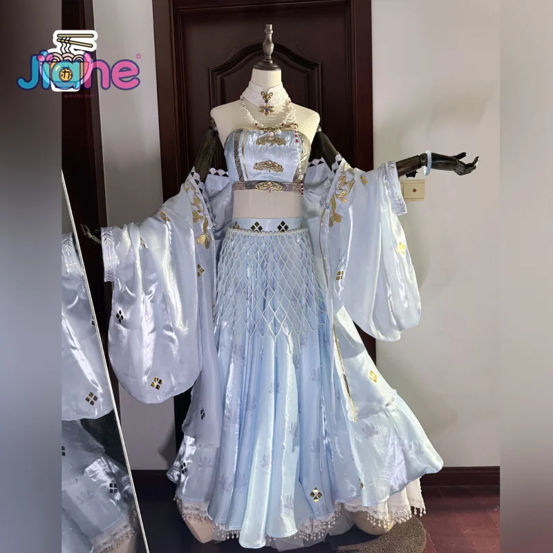 

Game Arknights Dusk Posëmka Cosplay Costume Chinese style elegant Hanfu dress props wig Halloween carnival new suit Dusk women