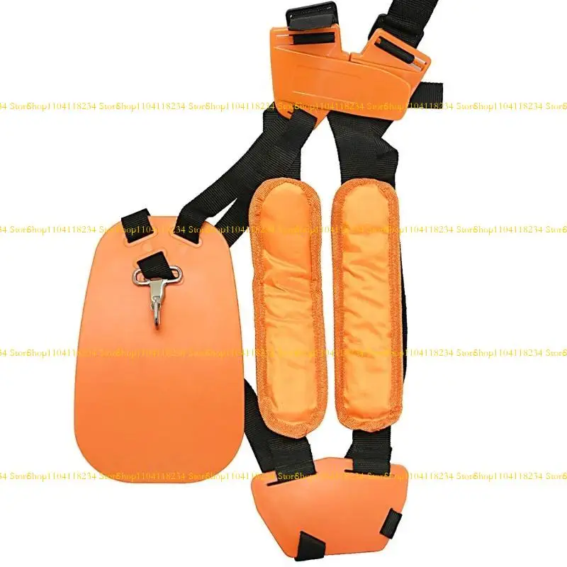 

P9FB Easily Adjustable Double Shoulder Mower Belt Trimmer Shoulder Strap Weed Eater