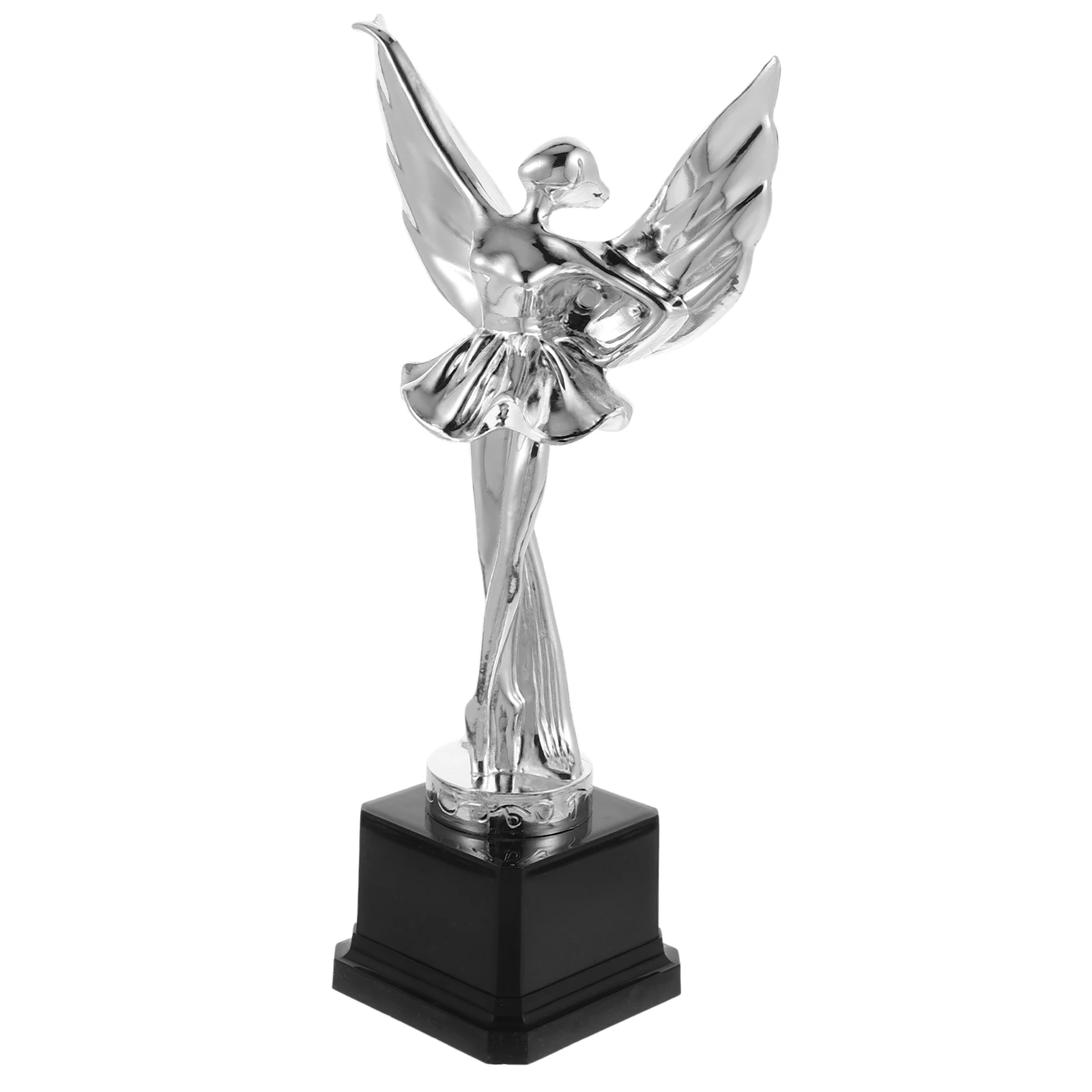 

Dance Competition Trophy Ballet Awards ABS Bright Color Detailed Decor Party Game Dancer Prize Toy
