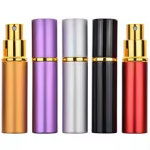 10ml Aluminum Perfume Bottle Refillable Travel Perfume Atomizer Mini Spray Bottle Empty Parfume Atomiser Sprayer