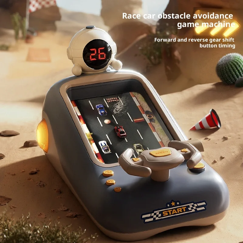 لعبة مغامرة سيارة سباق الأطفال مع عجلة قيادة مؤقت لعبة قيادة الوالدين والطفل لعبة تفاعلية هدية عيد ميلاد لصبي وفتاة