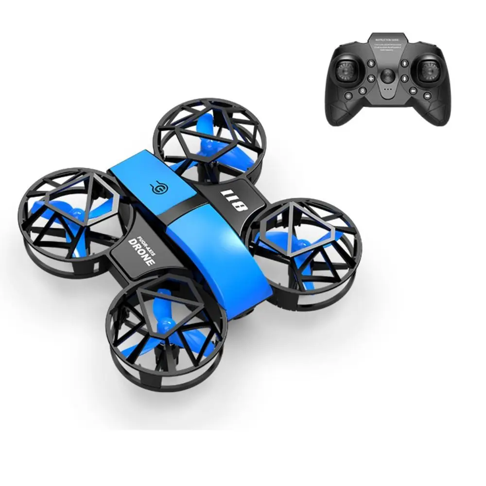 طائرة تحكم عن بعد صغيرة تحلق مع ضوء قابل لإعادة الشحن، طائرة تحكم عن بعد، طائرة كوادكوبتر محمولة متينة