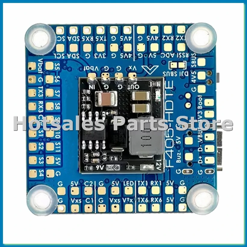 

Полетный контроллер F405-HDTE с двойным BEC, барометром, OSD, 3-12S LIPO F4 для радиоуправляемых самолетов и FPV дронов для фристайла - AT35