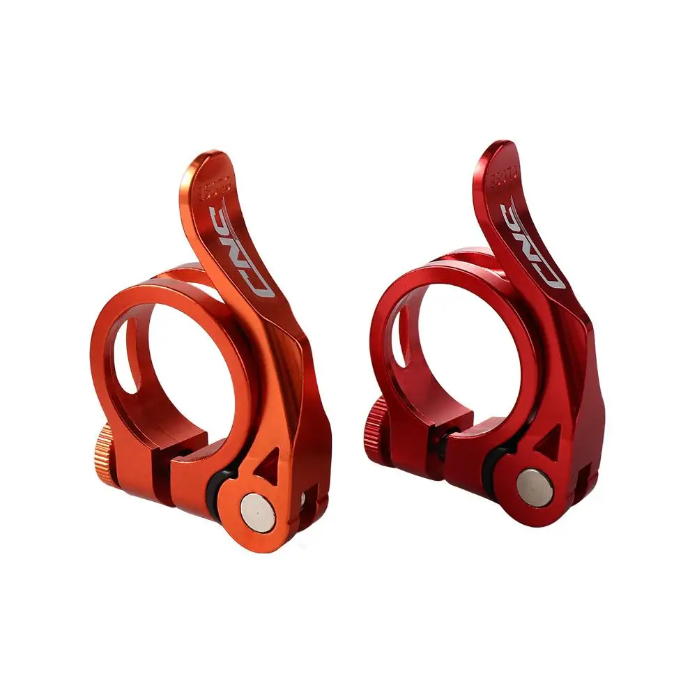Fahrradteile 31,8mm/34,9mm Fixed-Gear Aluminium-Legierung Sattelstützenklemme Schnellspanner Aluminium-Sattelrohr Fahrrad-Sattelklemme – Detail 8