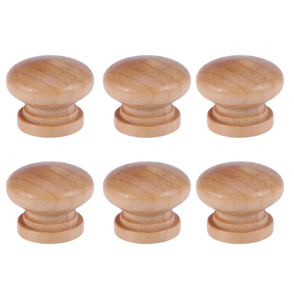 30 قطعة صغيرة الحجم ثقب واحد أثاث خشبي مستدير مقابض للأدراج أنماط كلاسيكية سهلة التركيب مقابض الخزانة #1