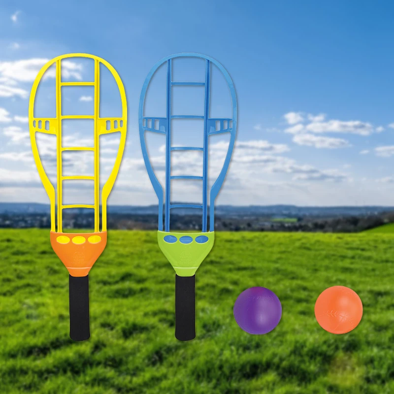 屋外,屋内,スポーツ玩具,屋外の庭,芝生のゲーム,家族向けのボールをキャッチしてキャッチするラケットのセット,男の子と女の子へのギフト
