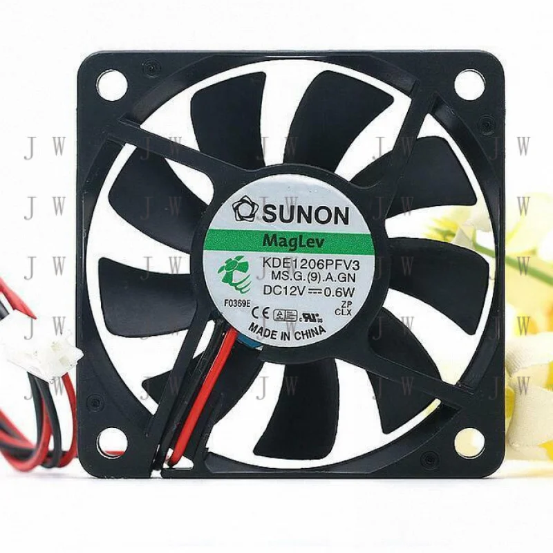 

DDW for SUNON KDE1206PFV3 6010 DC 12V 0.6W 6cm 2-wire Cooling Fan