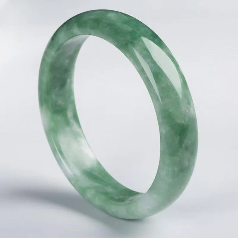 Bracelet en jadéite verte du Guizhou pour femmes