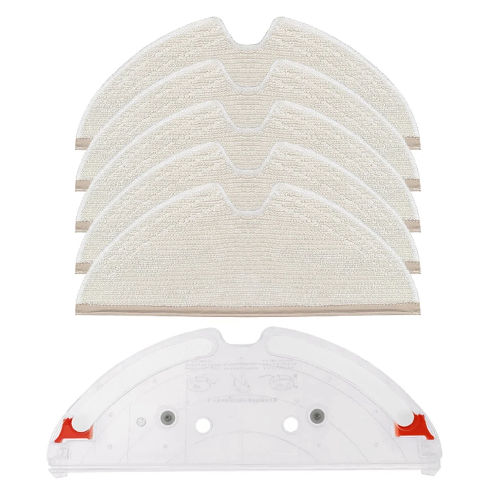 Mop Pano para Aspirador Robô, Mount Holder, Substituição Mop Rag, Max Plus, T8, Peças De Reposição