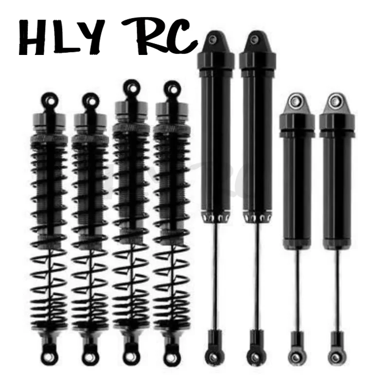 8Pcs Aluminum Alloy Front Rear Oil Hydraulic Shock Absorber 135/138/160mm for RC Car Traxxas 1/7 UDR Unlimited Desert Racer