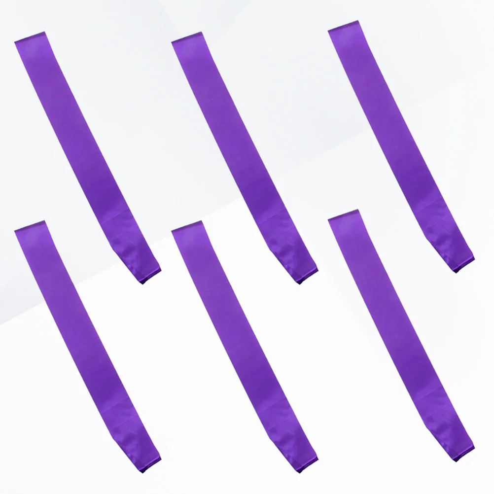 

6 Pcs Party Blank Ceremonial Shoulder Straps Chiffon Ribbon Happy Birthday Sash for Women Sashes Hen