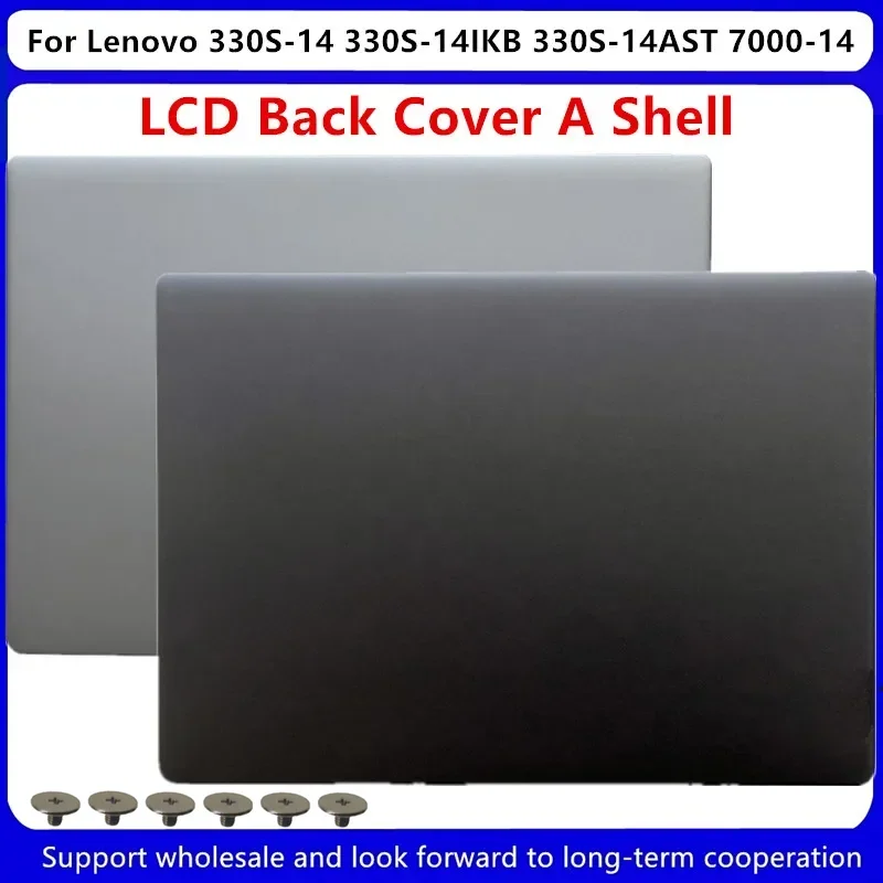 Tampa traseira do LCD para Lenovo, Shell, 5CB0R07702, 5CB0R57330, 330S-14IKB, 330S-14AST, 7000-14, Novo