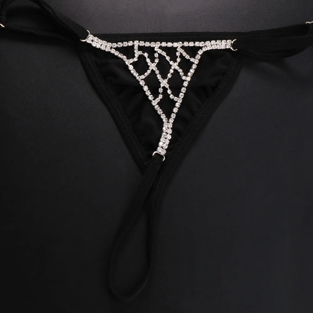 مثير كريستال ستار الخصر ثونغ للنساء ، سلسلة الجسم ، بيكيني سراويل ، البطن ثونغ ، G سلسلة ، هيئة المجوهرات ، اكسسوارات الملابس الداخلية ، هدية