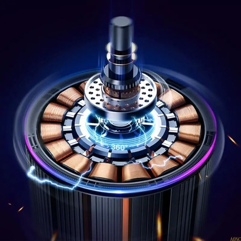 

A0NC беспроводная электрическая лицевая бритва для мужчин Интеллектуальная мокрый сухой борода Брит Бритва Бритва для борьбы