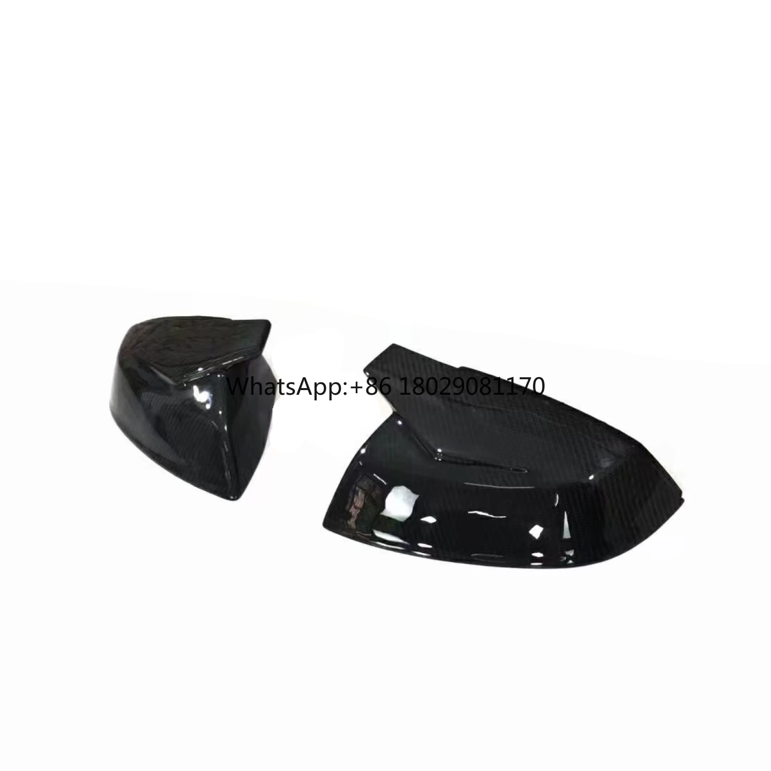 Cubierta de espejo retrovisor de fibra de carbono Q5, venta directa de fábrica para Audi Q5 SQ5, carcasa de cubierta de espejo lateral 2018-2020 con asistencia