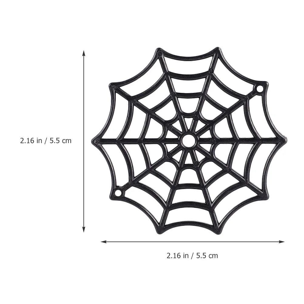 

80Pcs Halloween Spider Web Cobweb Decoration Plastic Props Haunted Decor Halloween Spider Web Decorations