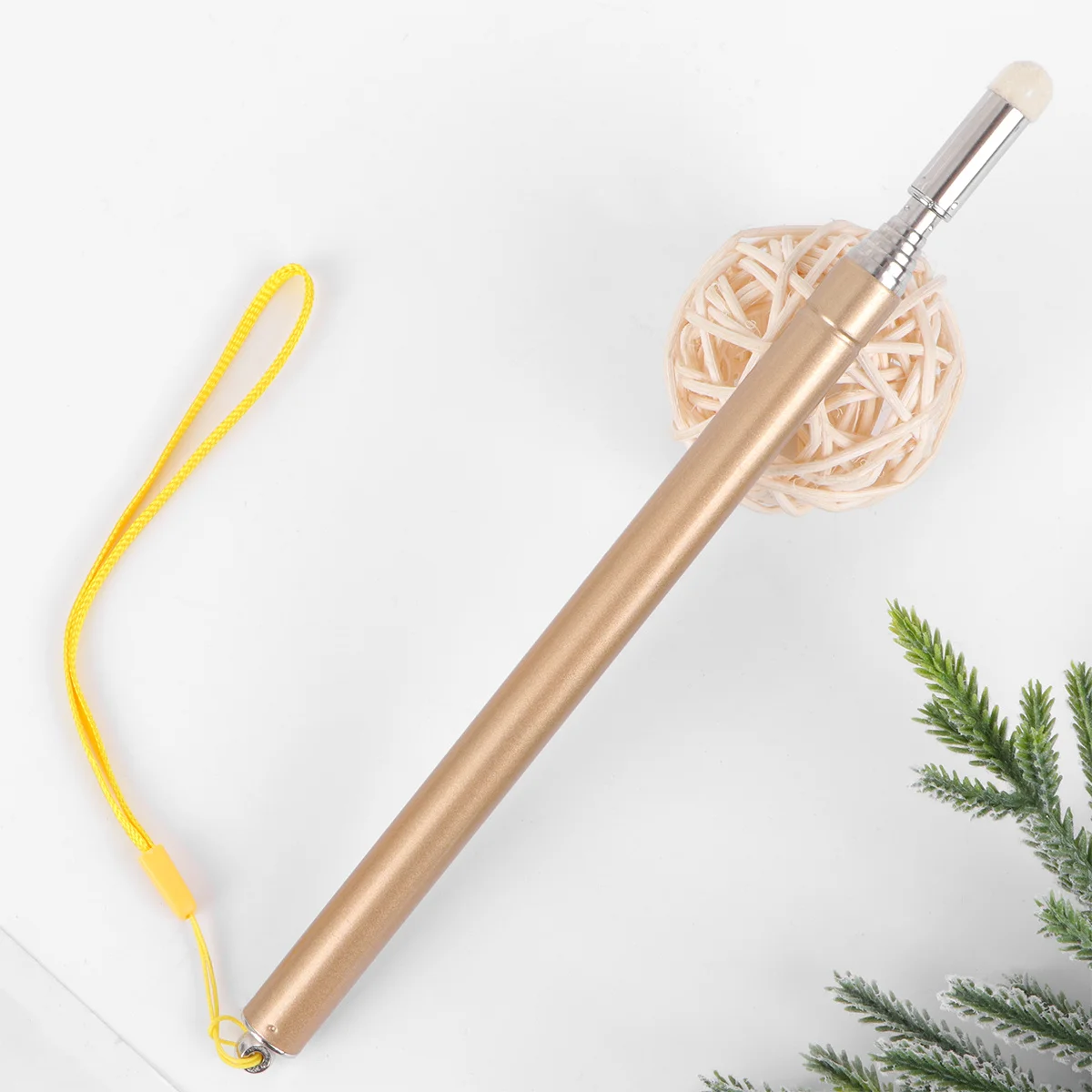 مؤشر تعليمي للتحكم باللمس من الفولاذ المقاوم للصدأ تلسكوبي قابل للسحب لشاشة عرض السبورة البيضاء في الفصل الدراسي