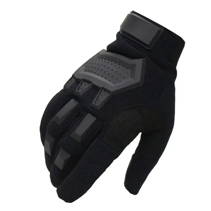 Touch Stree-guantes tácticos para hombre, guantes de dedo completo para Paintball, Airsoft, deportes al aire libre, tiro, senderismo, carreras,