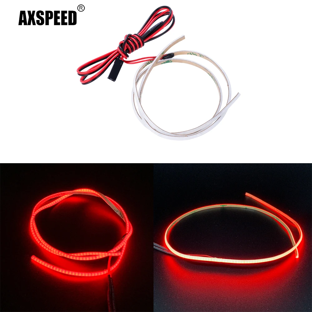 

AXSPEED Tail wing light Lamp Lighting Decoration For 1/7 LIMITLESS F1 RC Car Upgrade Parts Light Strip DIY Accessories