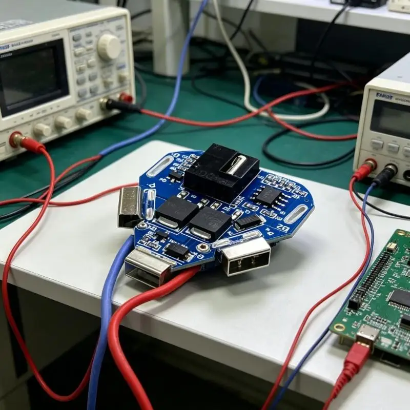 31BA 3S 12.6V Battery Safety Board With Overcurrent Protections Real Time Monitoring