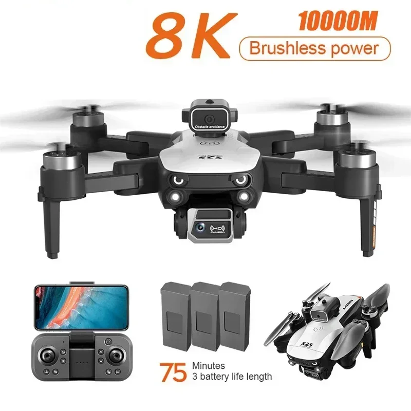 Lenovo HD S2S Drone 4K 8K GPS Profesional HD Aerial Photography Dual-Camera Omnidirectional Obstacle Avoidance Drone Quadcopter