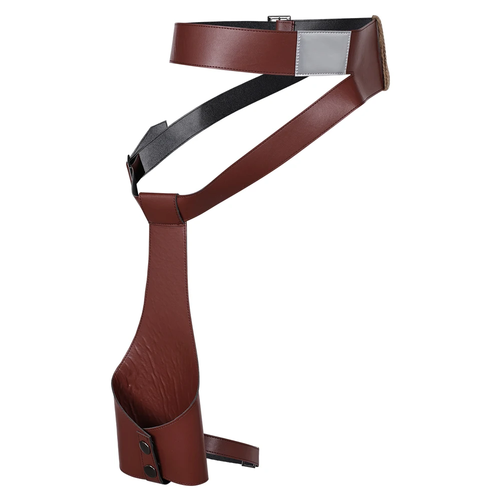 Rey Waist Belt Women Cosplay Fantasy Holster Movie Space Battle Costume Disguise Accessories Halloween Adult Women Fantasia Prop