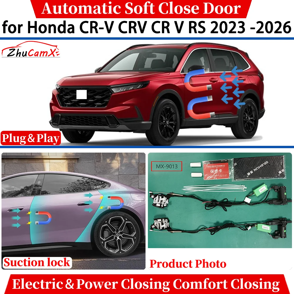 لهوندا CR-V CRV CR V RS 2023 2024 2025 2026 التلقائي لينة إغلاق الباب الطاقة الكهربائية الراحة إغلاق نظام قفل الشفط #1