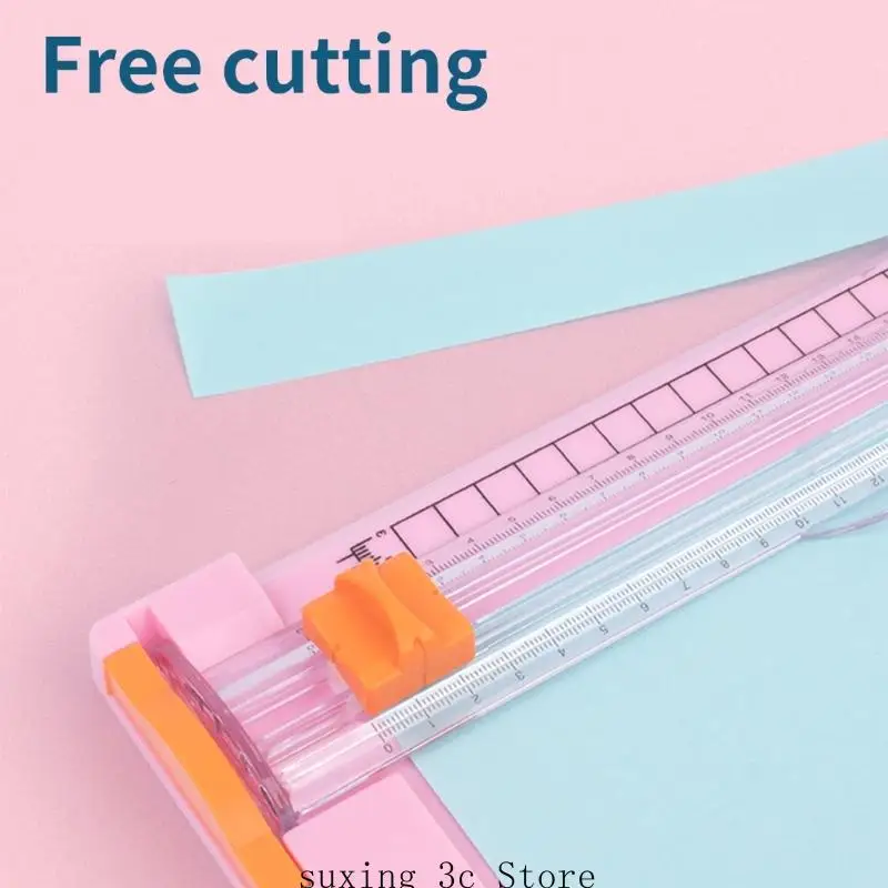 Paper Cutter Paper Trimmer Scrapbooking Tool Paper Slicer with Foldable Side Ruler for Paper Photos Label Cardstock