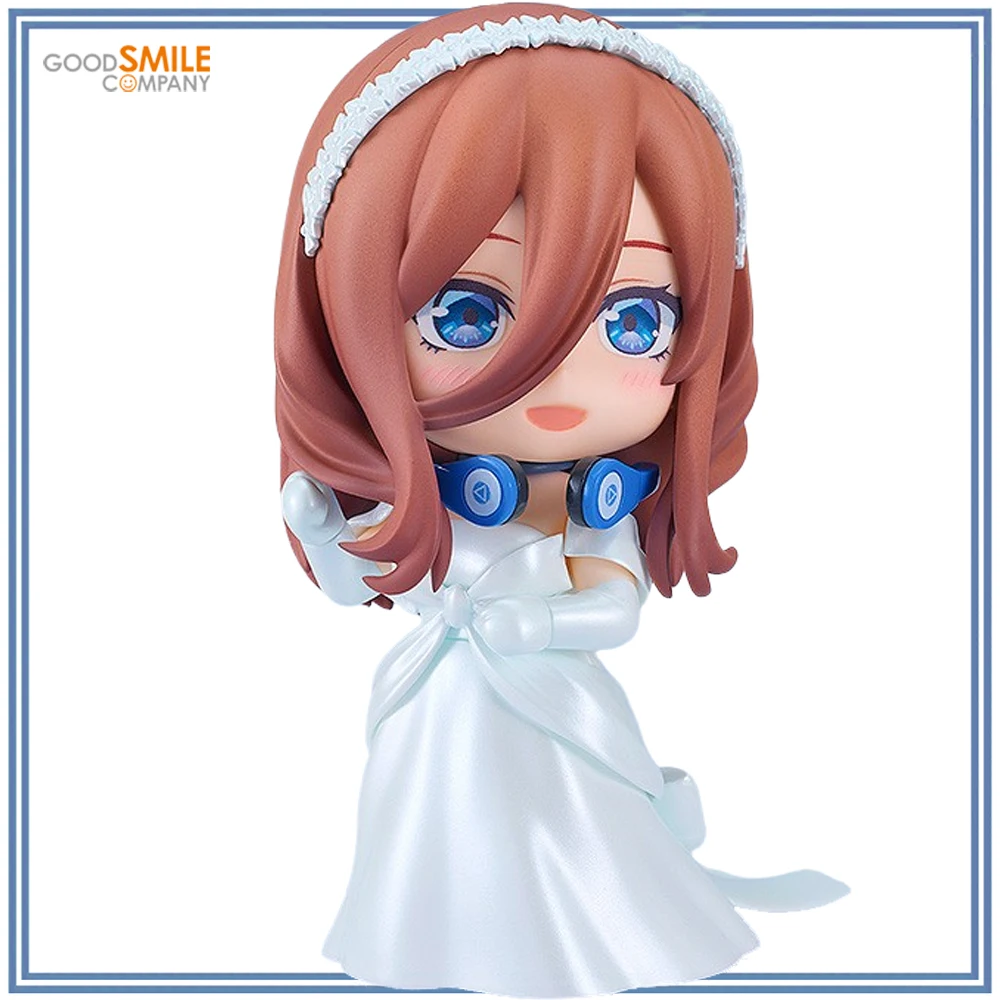 

100% оригинал на складе Good Smile Company Nendoroid( # 2374) Gotoubun No HanayomeNakano Nino Wedding Dress Ver.Модель аниме-фигурки
