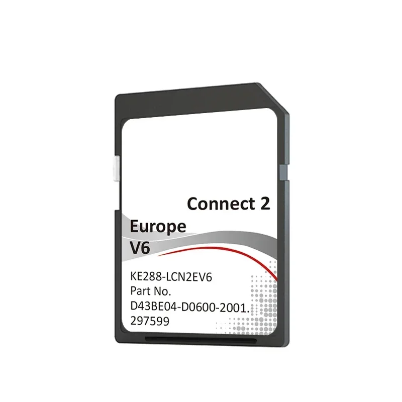 SD Maps Card for Nissan Leaf/Micra/Juke/Note/E-NV200 Car Navigation Connect 2 System KE288-LCN2EV6 2021 Europe Turkey Maps