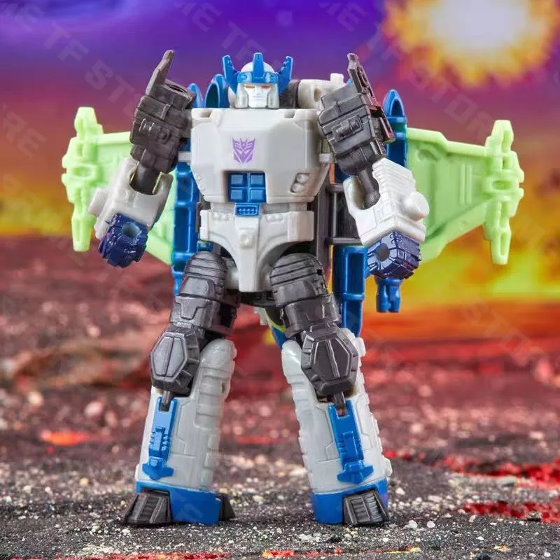 Juguete Original Hasbro Transformers Legacy United ENERGON UNIVERSE MEGA TRON Core Class C-class, Figura de Anime, Modelo Coleccionable