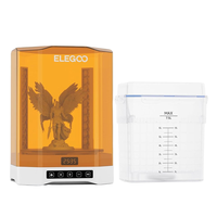 ELEGOO Mercury 3.0 Plus 2 1 Larger 3D Printing Wash Cure Station Resin Curing Machine LCD/SLA/DLP Models 230x135x260mm New
