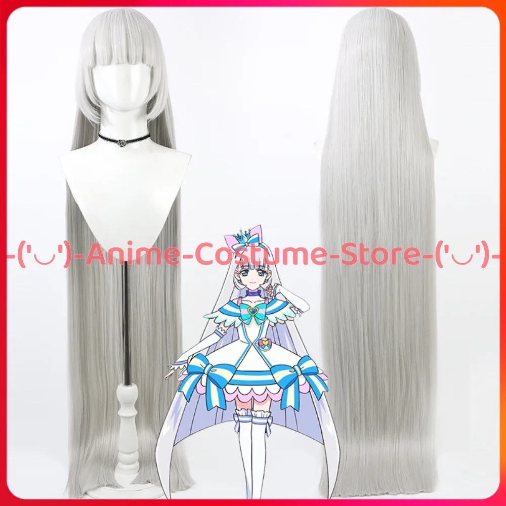 

Pretty Cure Felice Meow Angel Nekoyashiki Yuki Косплей Парик Аниме Персонаж Хэллоуин Карнавальный костюм для вечеринки Парики Синтетические волосы