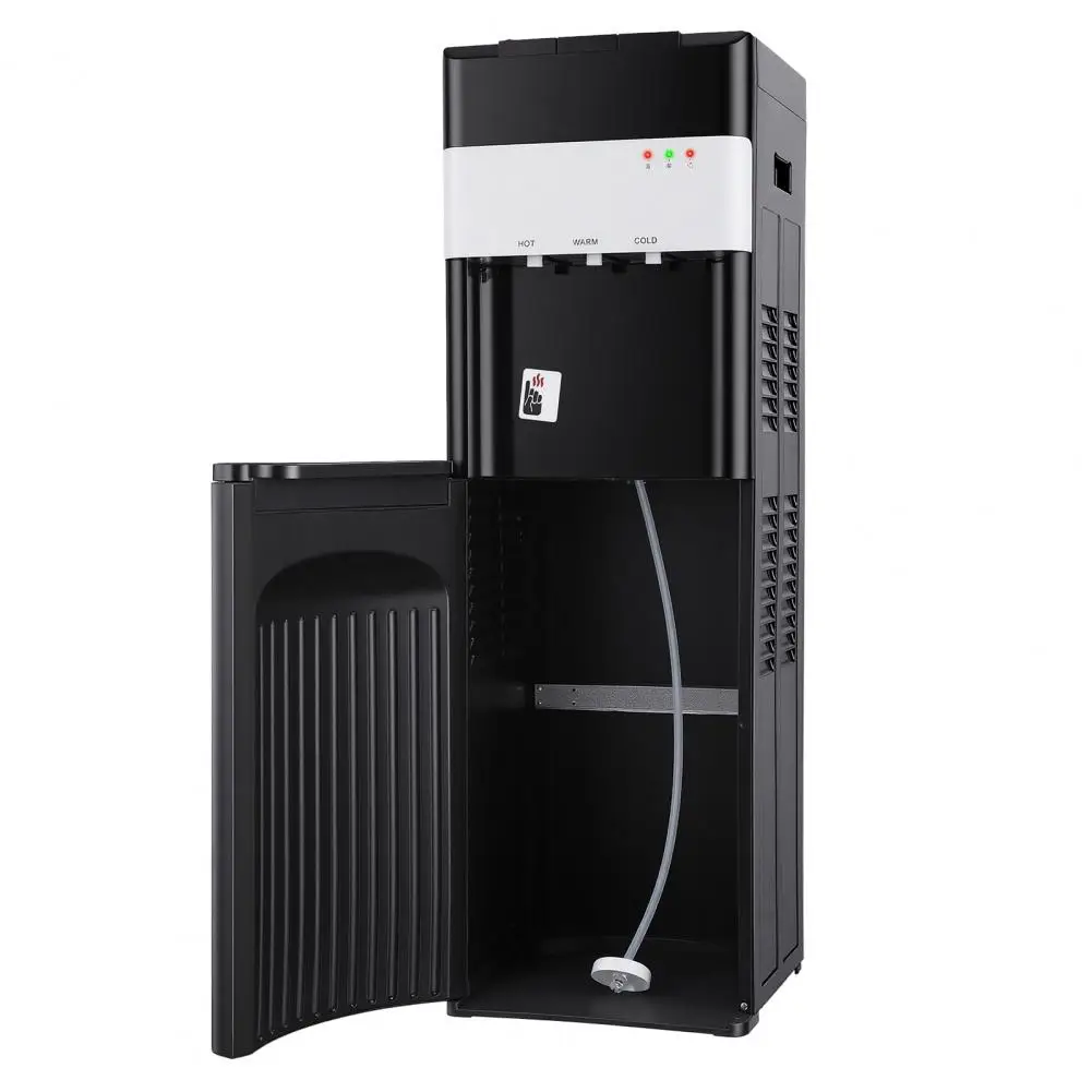 Bottom-Loading Water Dispenser with 3 Temperature Settings Safety Lock & Empty Bottle Alert,Fast Heating Cooling Water Dispenser