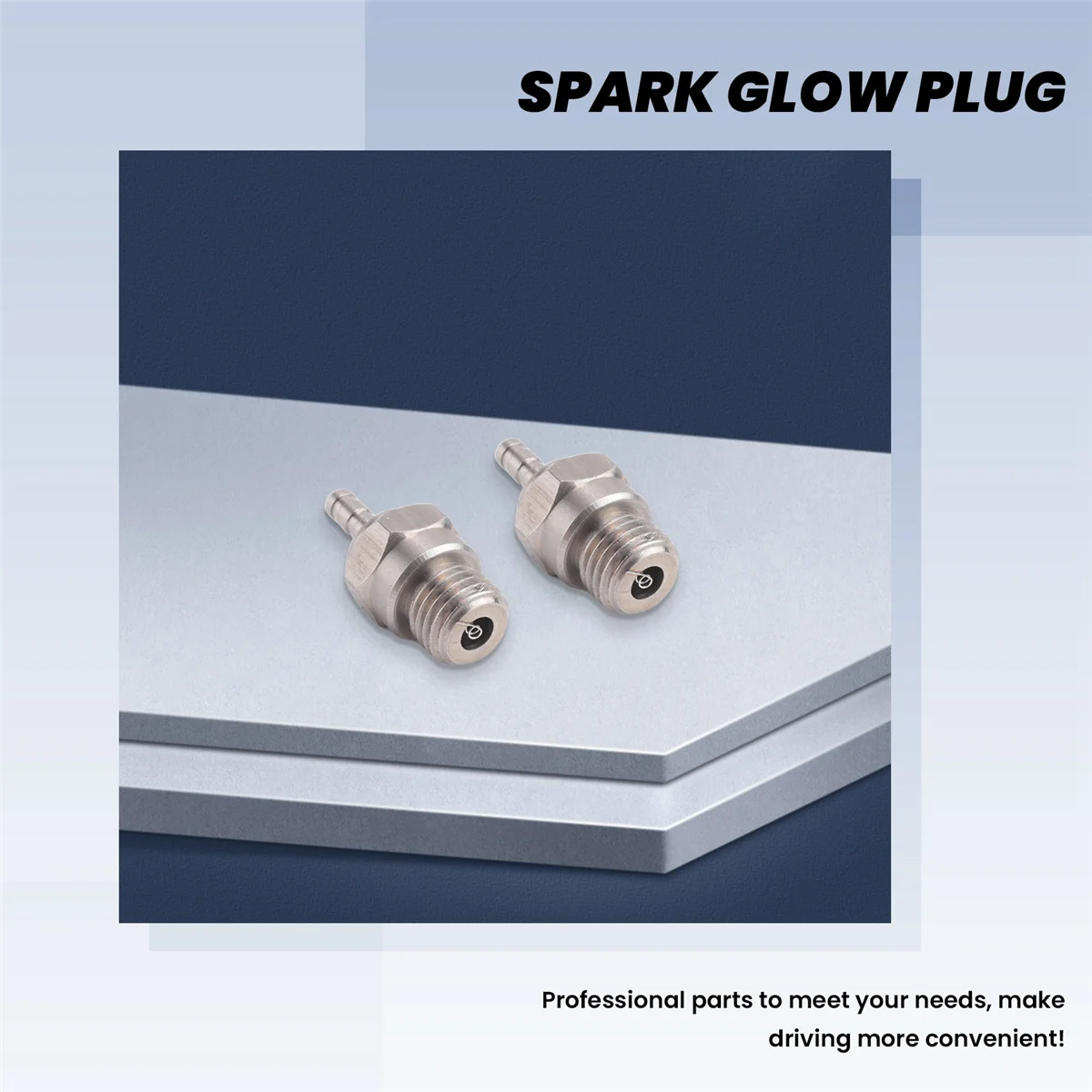 Lo-ok 2 قطعة توهج المقابس الساخن شرارة أجزاء المحرك اكسسوارات لشاحنة نيترو استبدال OS RC سيارة 70117 ، N4 #4