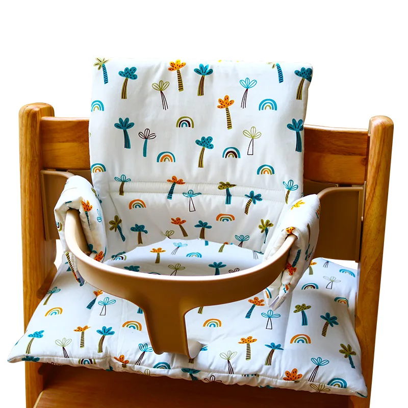 كرسي مرتفع قابل للغسل يدعم ملحقات تغذية الأطفال ووسادة بديلة للوجبات الطفل لكرسي النمو ومقاعد معززة ووسادة الكرسي #5