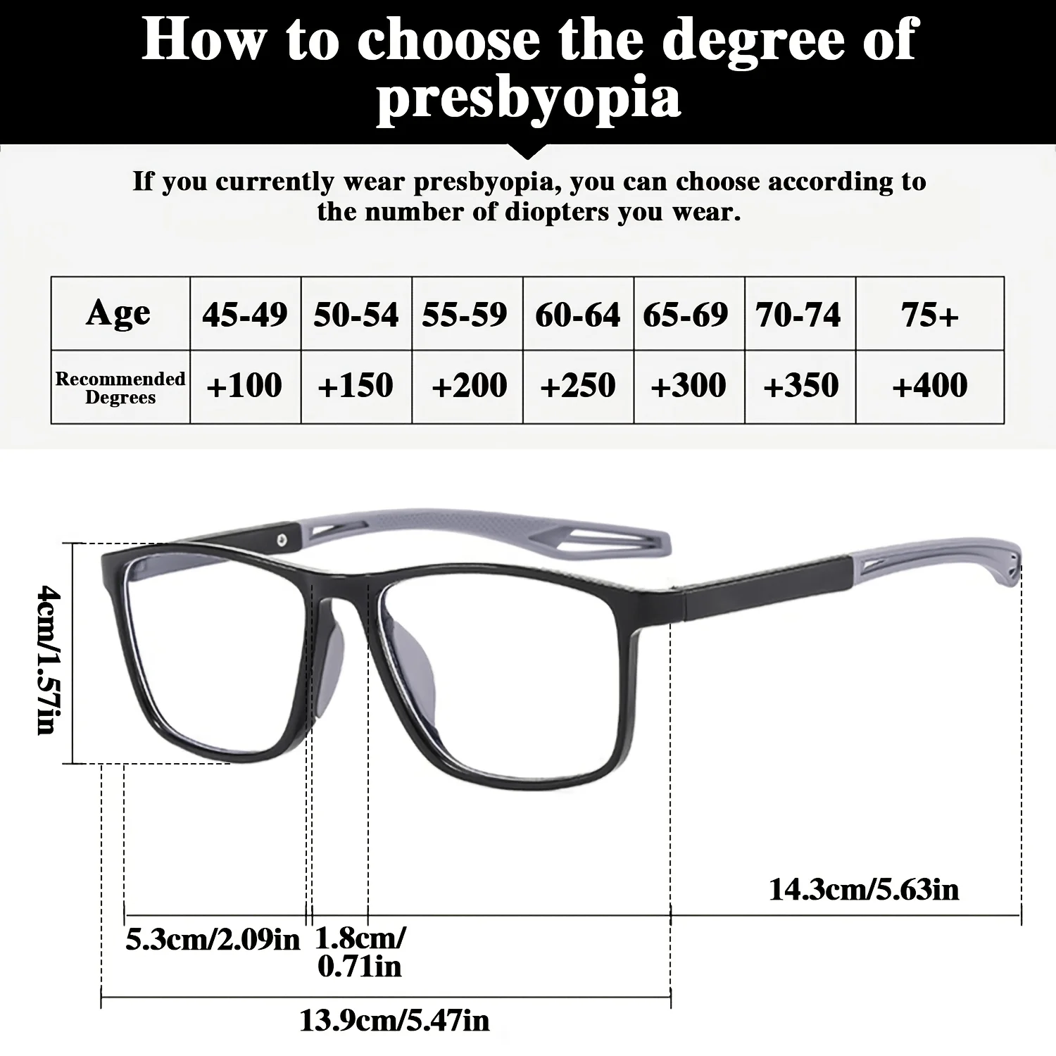 5 Men's and Women's Minimalist Color Block Rectangular Frame Reading Glasses, Ultra-light Soft-legged Portable Office Reading Glasses, Essential for Office and Reading, of Which 5 Are Black Shells. Christmas and Halloween Gifts, Random Colors