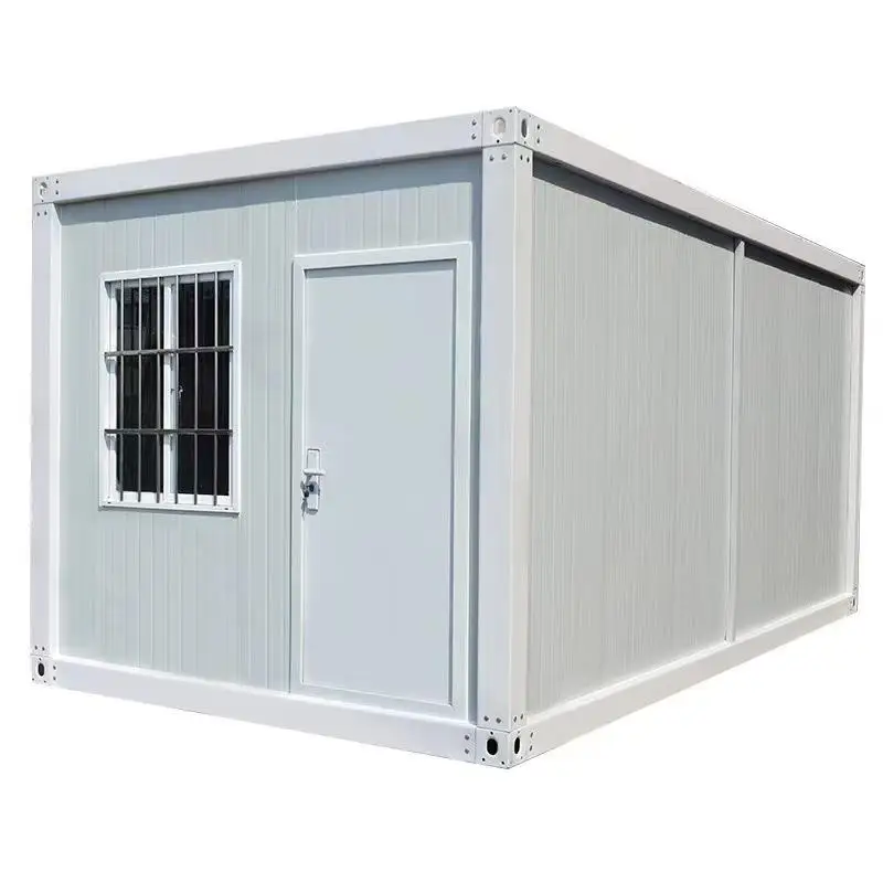 Mobile color steel house assembly with decoration site Detachable container