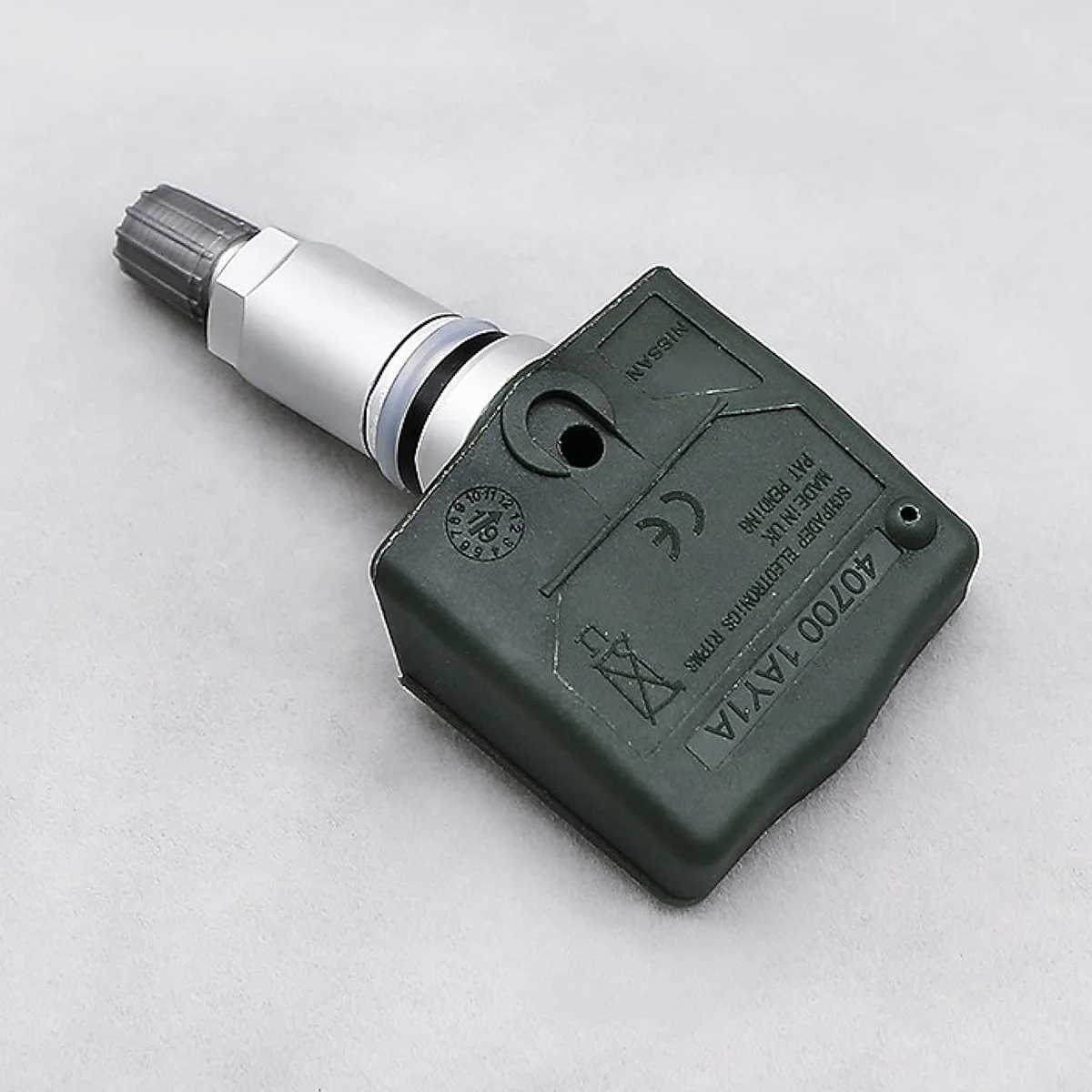 1/4 قطعة سيارة TPMS مراقبة ضغط الإطارات نظام الاستشعار لنيسان GT-R 2009 2010 2011 مستشعر تساوي ضغط الإطارات 40700-1AY1A 315 MHz #4